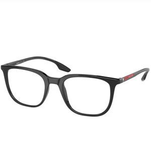 🔥NEW PRADA LINEA ROSSA BLACK MEN'S EYEGLASSES